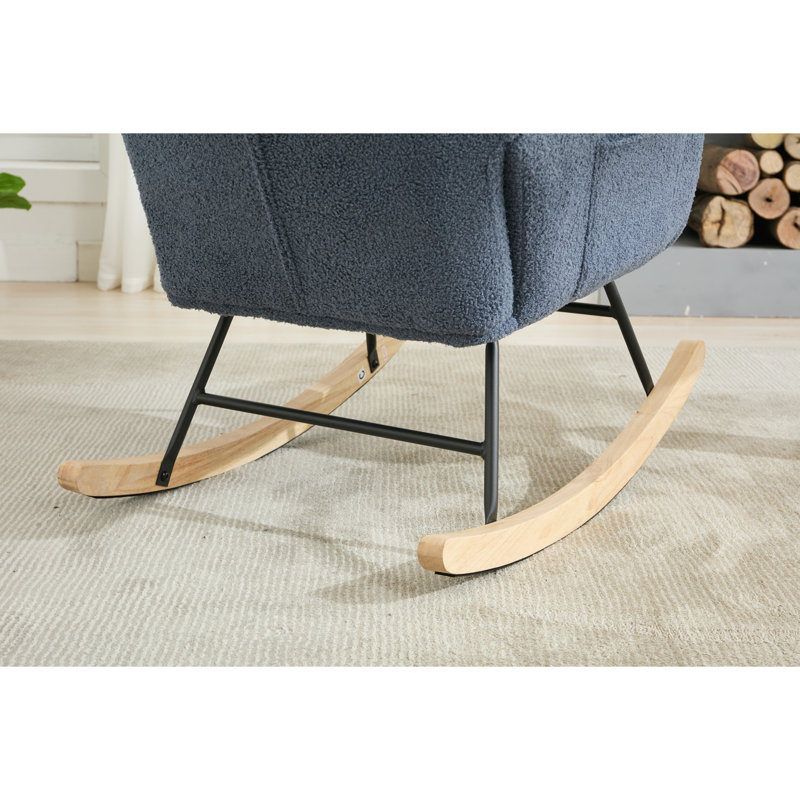 Fauteuil berçant et oscillant Teddy, Navy