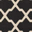 Tapis intérieur / extérieur noir Arneshia-432378733