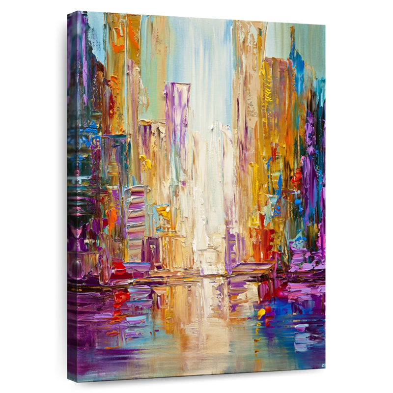 Avery Abstract Bangkok, 30" H x 20" W
