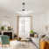 Modern 42" Crystal Retractable Ceiling Fan With Light Kits And Remote Control