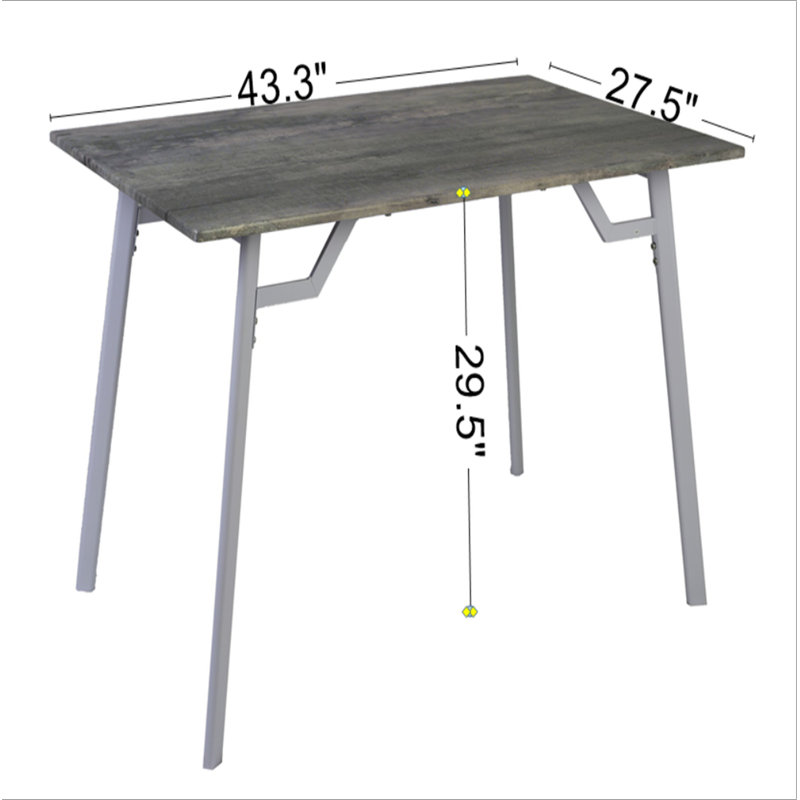 Modem 5 piece dining table set