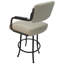 Comptoir pivotant crestino, bar et tabouret extra haut-514097560