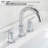 Widespread 2 Handles Bathroom Faucet with Water Supply Lines-1444180111-1460934820