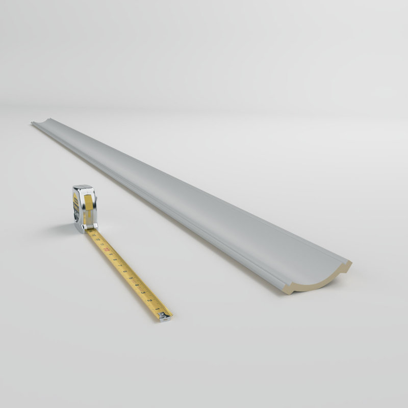 Graham Gray Polyurethane Crown Moulding 94.5"