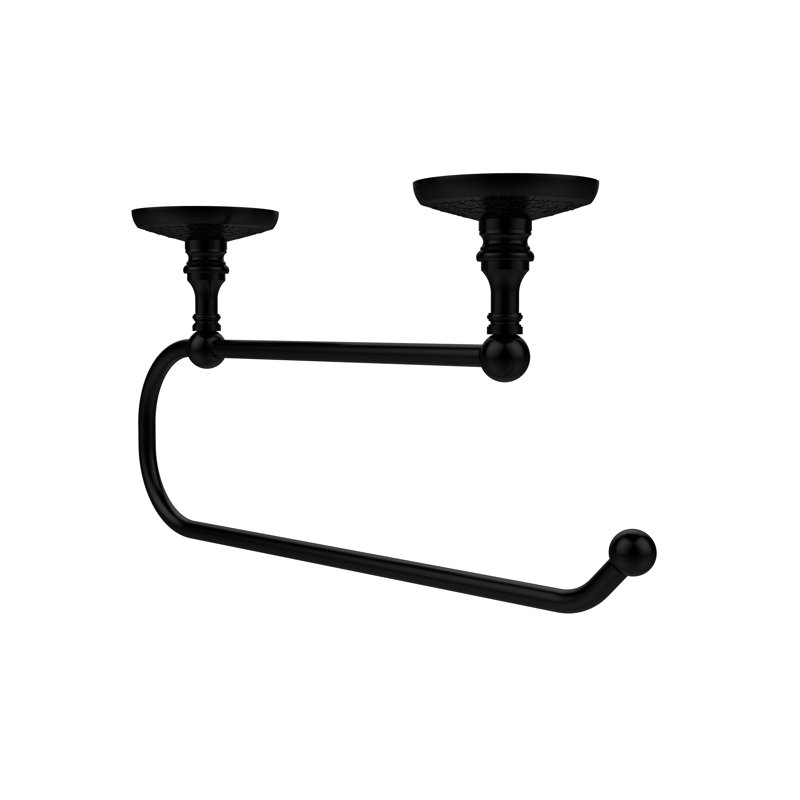 Support à essuie-tout pour meuble-serviettes Marchmont, Noir mat