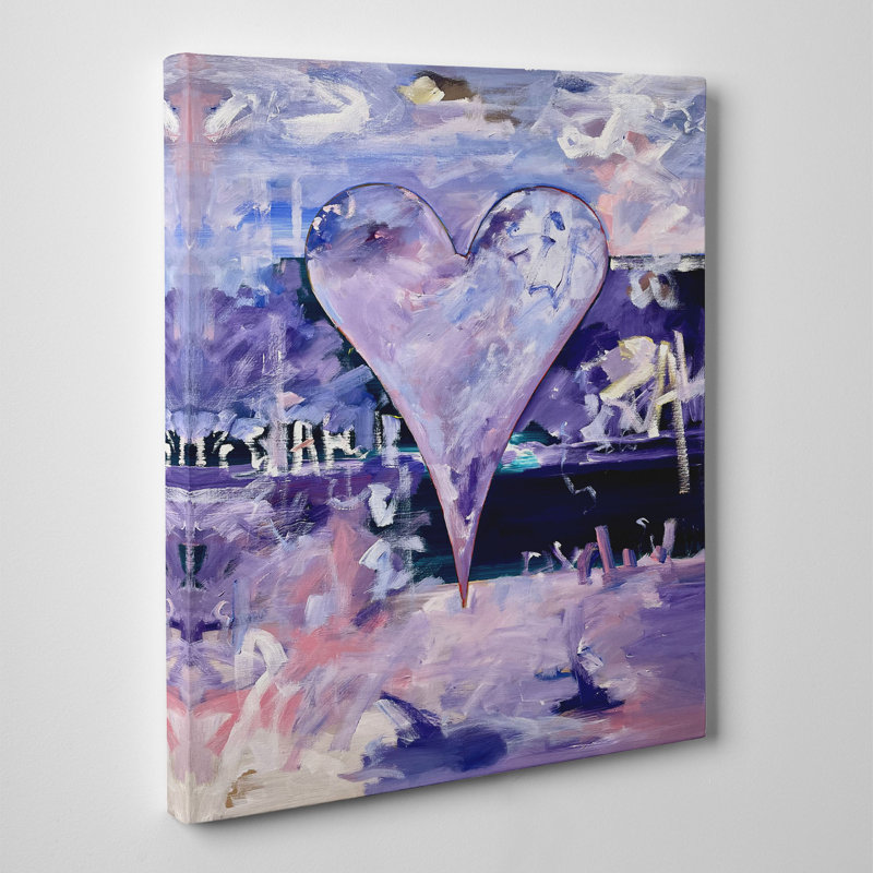 Aida Charlotte par Salvatore Principe - peinture sur toile tendue, H 16 po x l 12 po x P 1,5 po