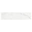 Classic 12" x 3" Porcelain Bullnose Tile Trim in Statuarietto