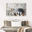Cerf Brampt Winter Forest-107678451