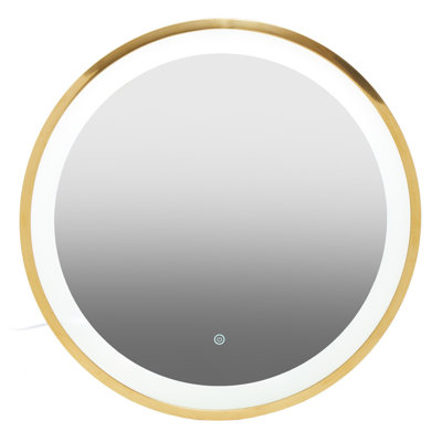 Azleigh Metal Flat Wall Mirror