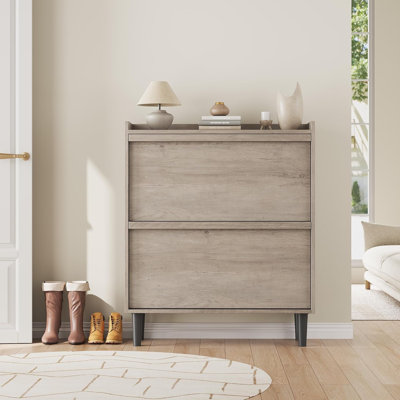 18 Pair Shoe Storage Cabinet