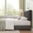 Adjustable Height Upholstered Headboard,Foldable Queen Dark Grey-1208820235-1208820232