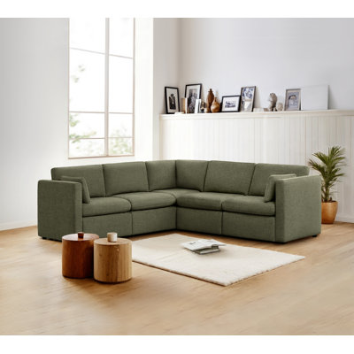 Canapé modulaire rembourré 5 pièces Winfree