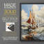 NAUTICAL Series CCCCXX - Impression encadrée de qualité supérieure - Prêt à être accroché - Aucun clou requis-523623076-523623074