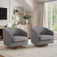 72Cm Wide Swivel Barrel Chair-257751797