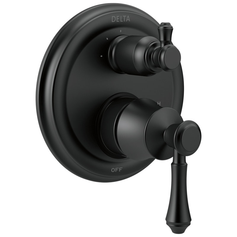 Garniture de valve Cassidy 14, Noir mat