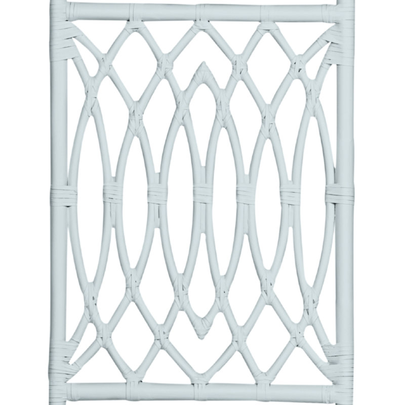 Beckham Open-Frame Headboard, Light Blue, Queen