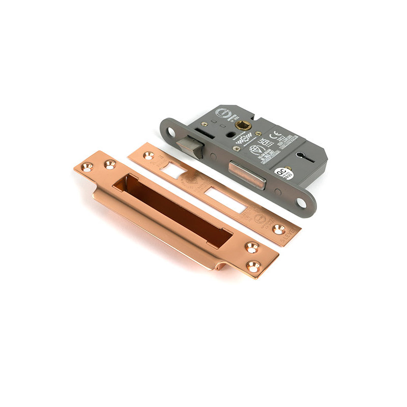 Sash Lock, Polished Bronze