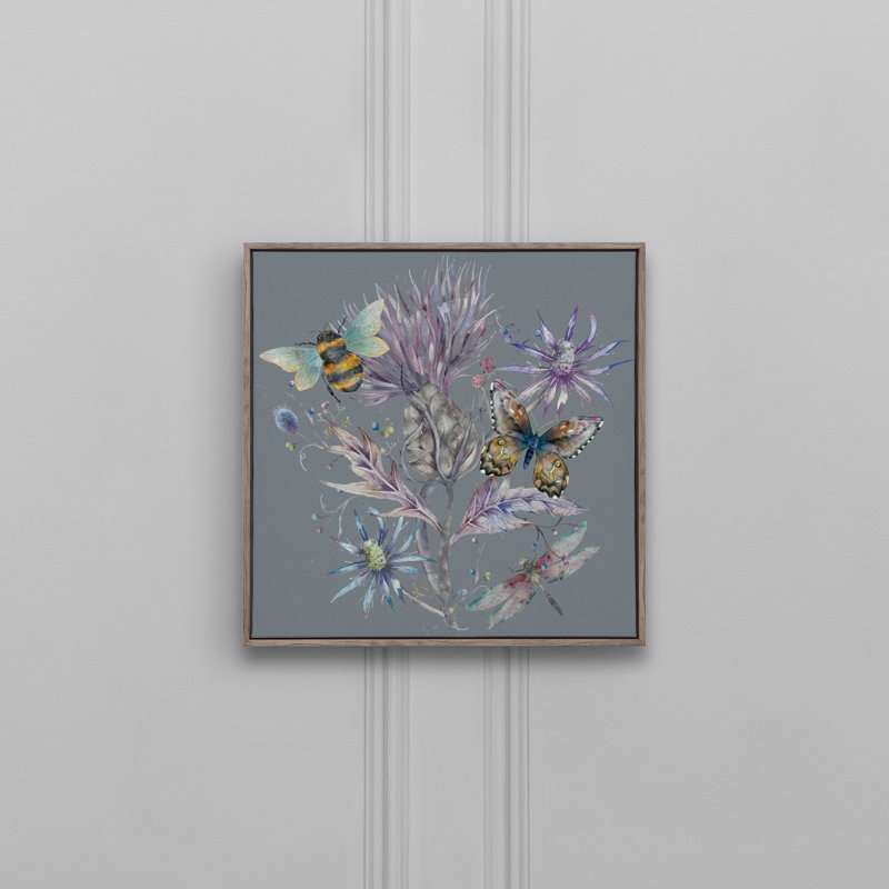 Elysium Storm - Floater Frame Bold Art, 49cm H x 49cm W x 3.5cm D