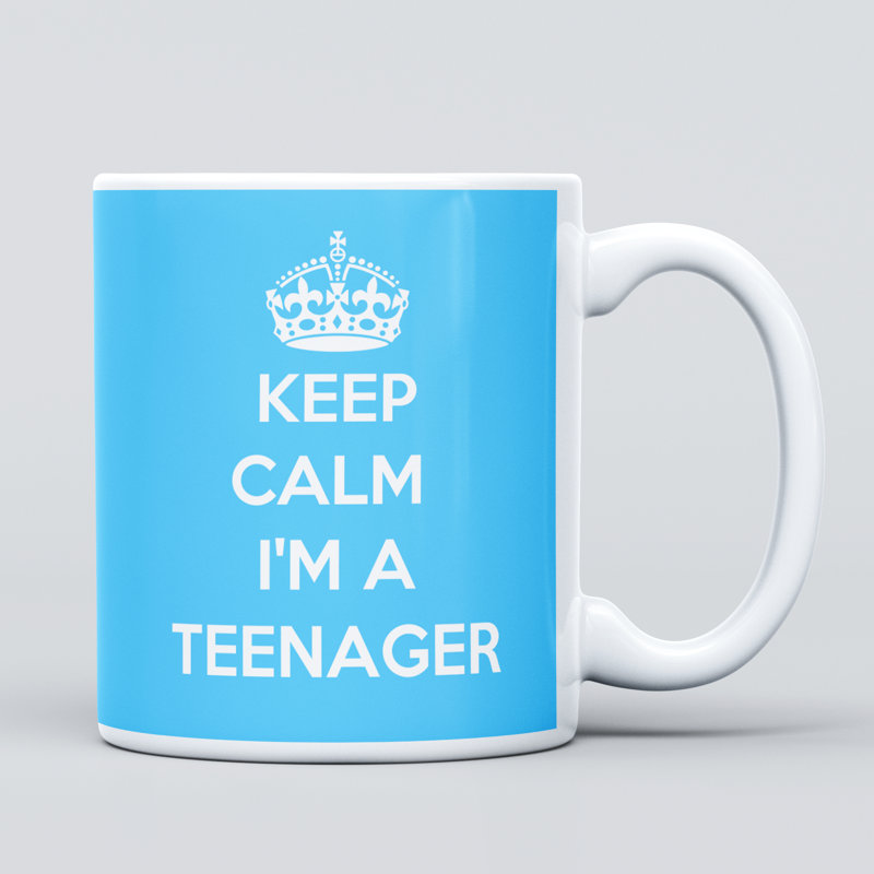 Ceramic Coffee Mug, Blue