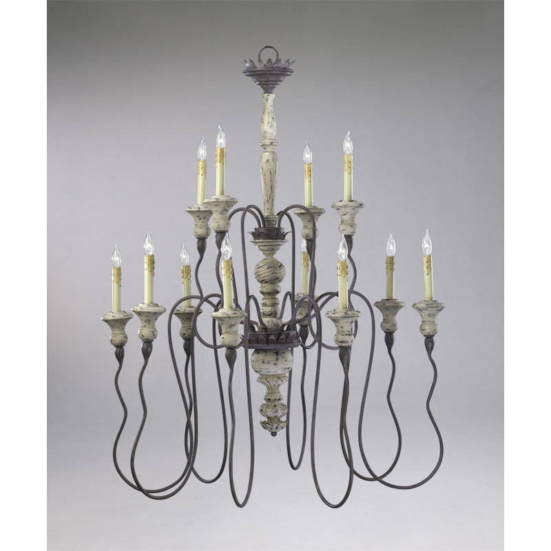 Provence 12 - Light Chandelier