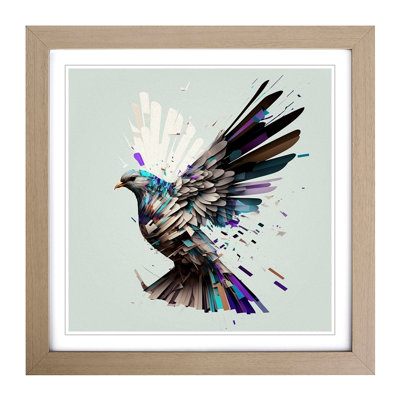 Single Picture Frame Print on Wood
