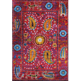 Oriental Area Rug in Red