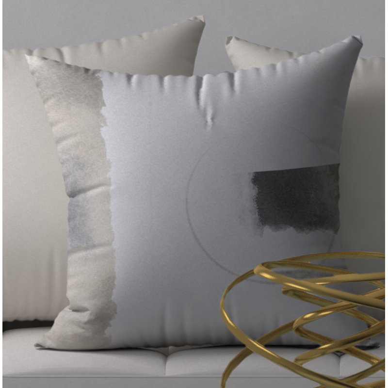 Reversible Throw Pillow, 24" x 24"