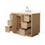 Meuble-lavabo simple 42 po avec plateau en quartz Maroni-99459426-99459427-100480767