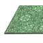 Tapis floral en laine vert-1295309896