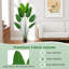 193cm Faux Banana Leaf Plant