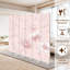 Paravent 6 panneaux à cloison pliable Royal délicat à motif floral rose doux-134512937-134512938