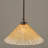 Stem Hung Mini Pendant Shown With 12" Amber Crystal Glass-32465573