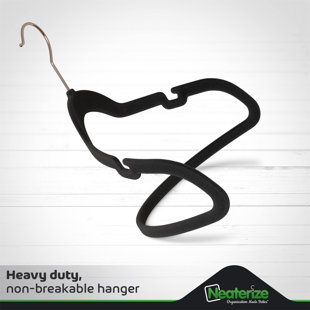 9 Plastic Non-Slip Accessories Hanger
