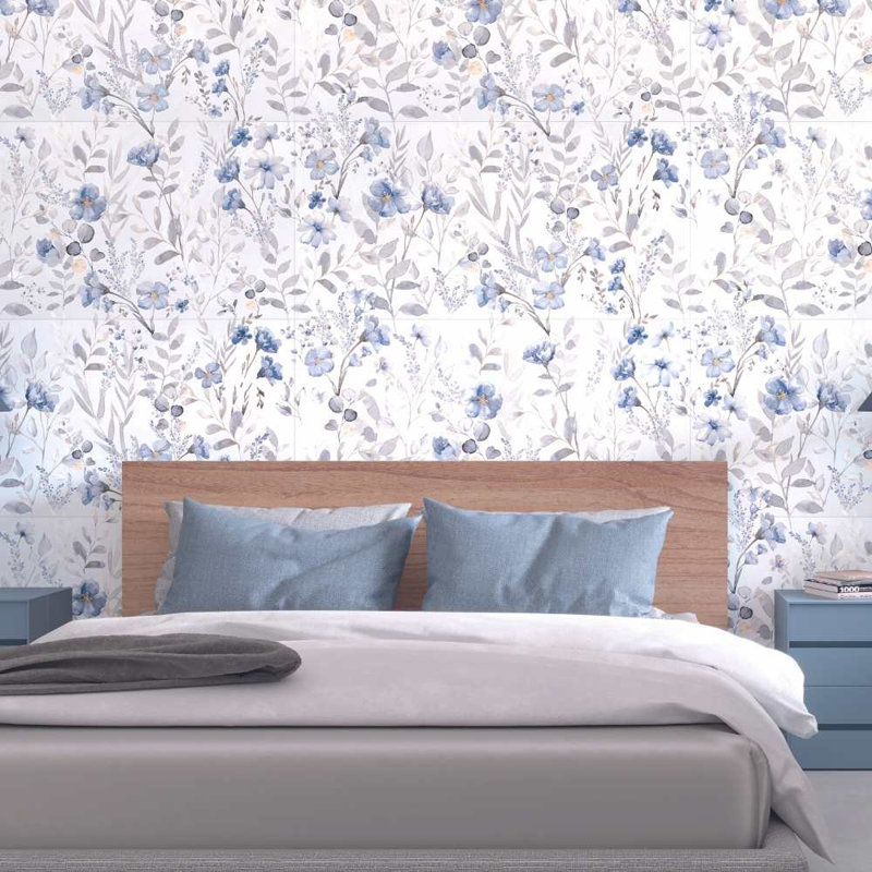 Idyll 24" x 48" Porcelain Patterned Wall & Floor Tile, Sakura