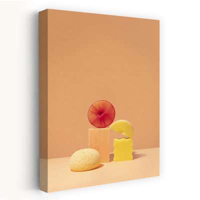 Denetria Contemporary Art Abstract Contemporary Wall Art - Wrapped Canvas Print