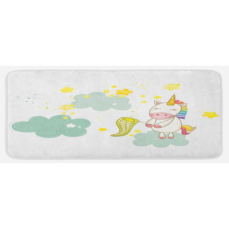 Tapis de cuisine licorne