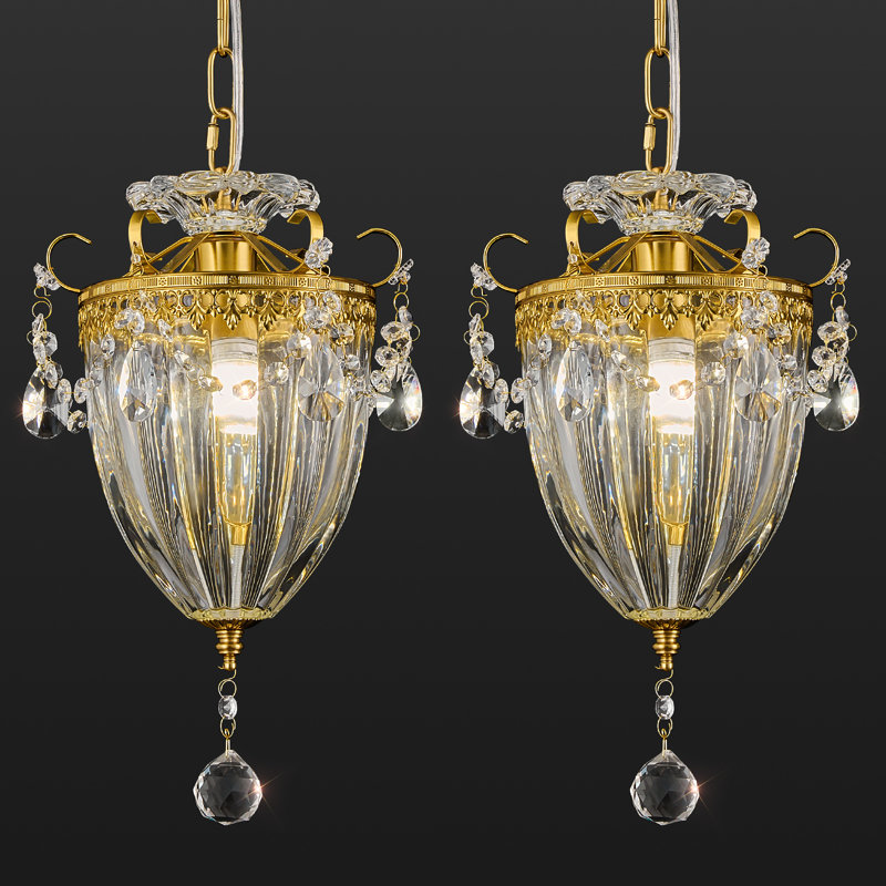 Petit lustre moderne en cristal doré moderne pour le salon, la salle à manger et la cuisine