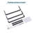 SUS 304 Stainless Steel 3-Tier Wall Mount Towel Rack With Concealed Mounting Hardware-117228010