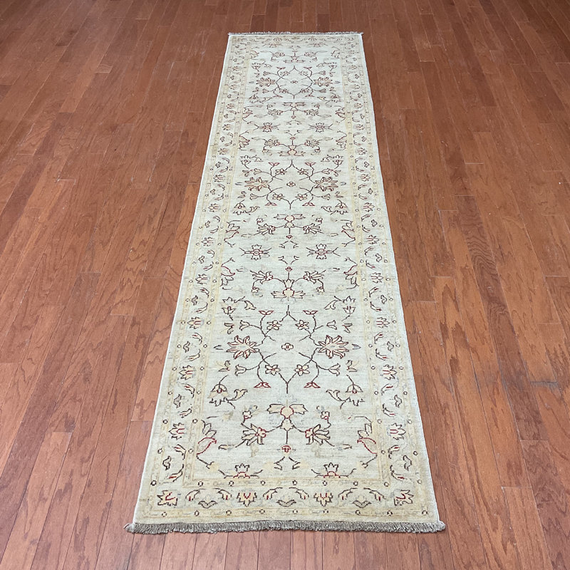  Handmade Oushak Wool Runner