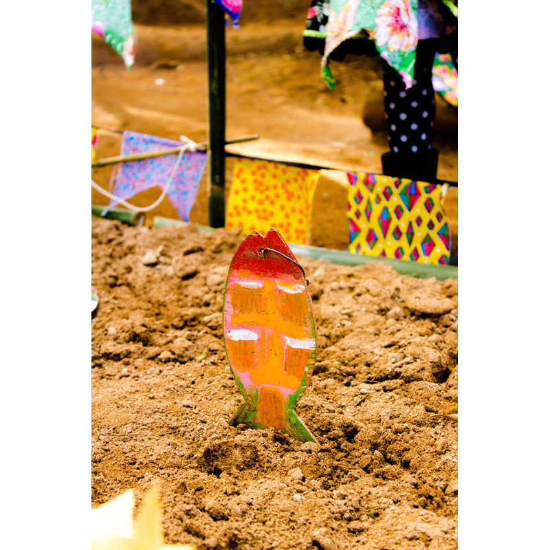 Junina Party Decoration - Wrapped Canvas Print, 91cm H x 61cm W x 3.8cm D