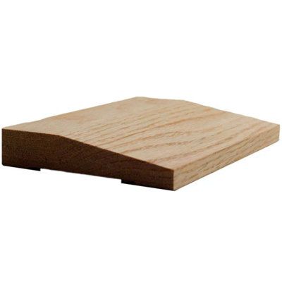EWCA42 Contemporary 3-1/2" Wide X 3/4" Beveled Casing. Unfinished Trim