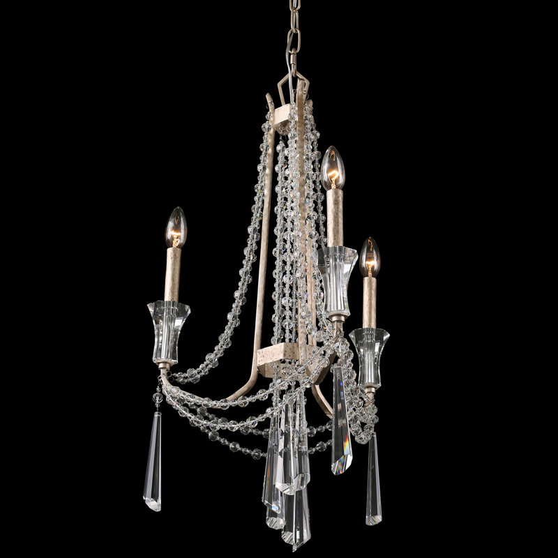 Barcelona Unique / Statement Drum Pendant, 3, Champagne