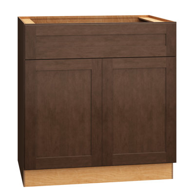 Livingston 36" W X 34.5" H X 24" D Fully Assembled 2-Door Base Cabinet With Drawer And Adjustable Shelf