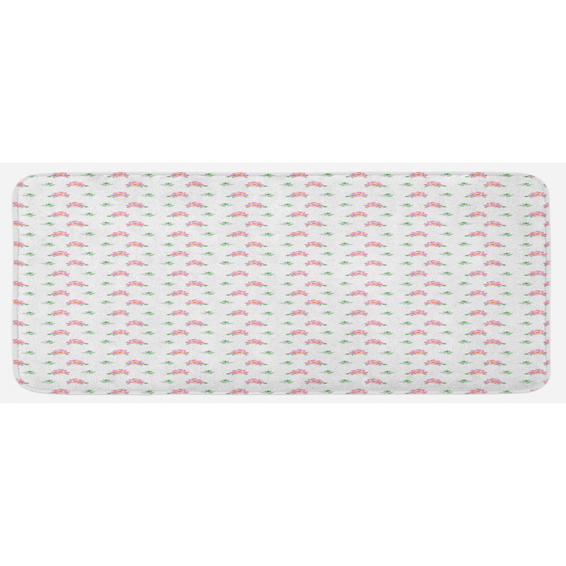 Tapis de cuisine aquarelle