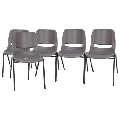 Chaise empilable ergonomique Lena
