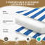 Sun Lounger Cushions for Garden, 63x200x8 cm-106147922