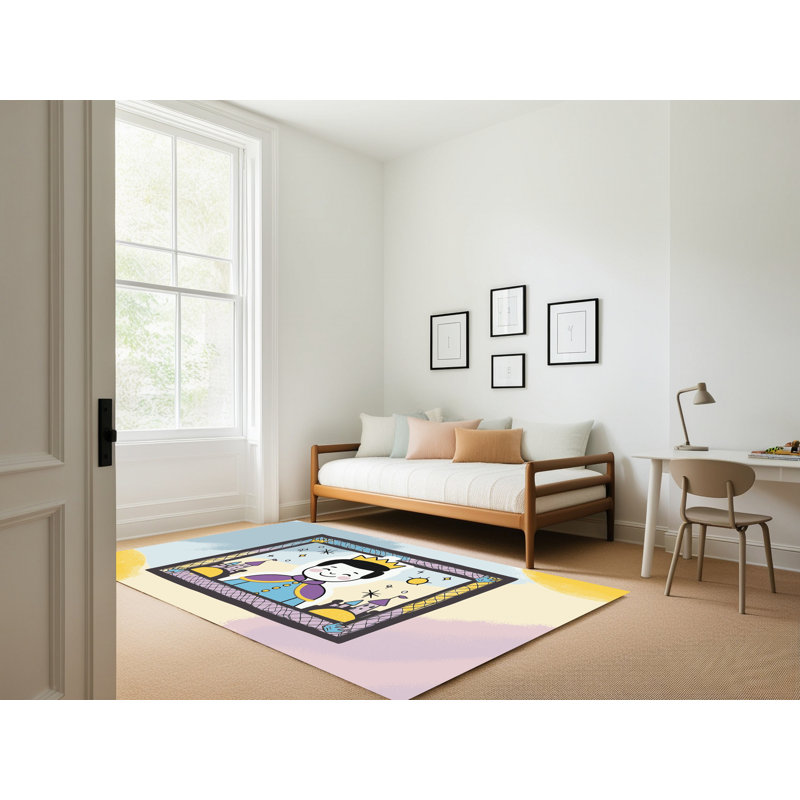 Tapis pour enfant Zoomie, Rectangulaire 2 pi x 3 pi