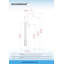 Robinet de baignoire autoportant monocommande à fixation au sol avec douche à main-64114625