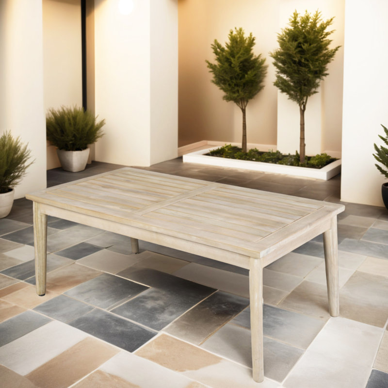 Rectangular Acacia Outdoor Coffee Table
