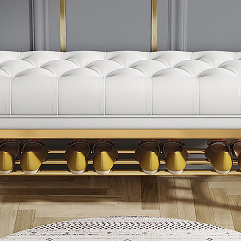47.2 Multi-functional Shoe Bench, White